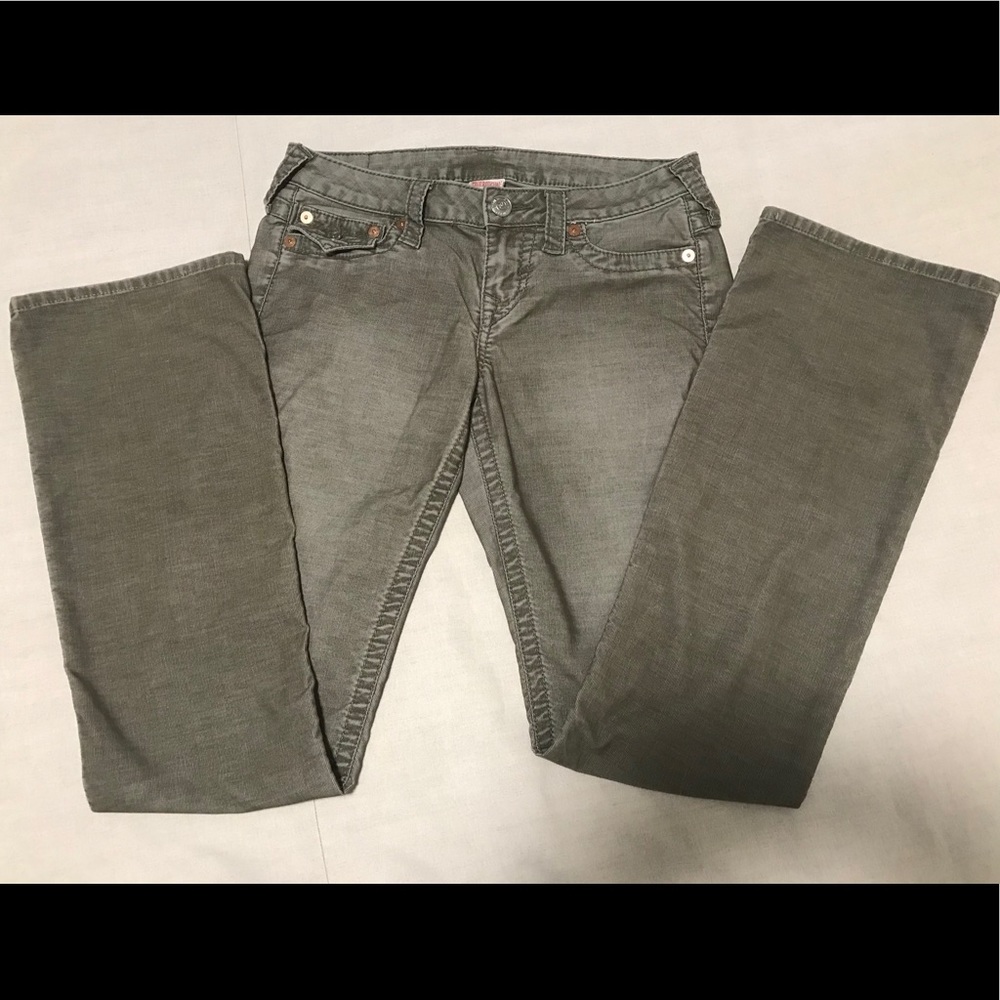 TRUE RELIGION BECKY STRETCH JEANS! SZ 28